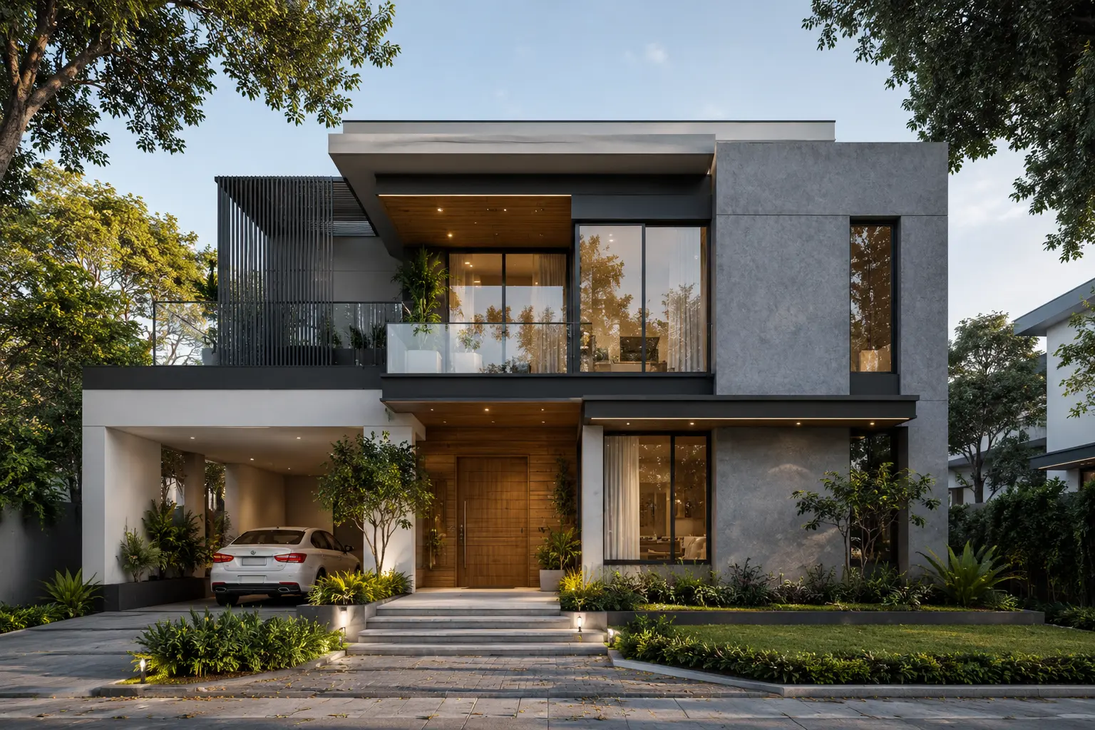 Contemporary House Design in Greater Noida